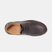 کفش چرمی رسمی طبی مردانه قهوه‌ای