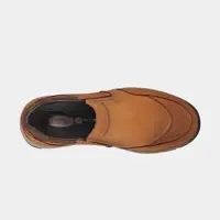 کفش چرمی مخصوص پیاده روی مردانه خاکی