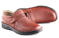 کفش چرمی اسپرت مردانه عسلی